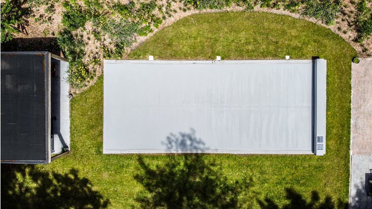 Dorn view - Fulle closed Coverseal pool cover
