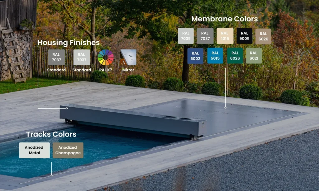 Coverseal - Automatic Safety pool Cover - Options