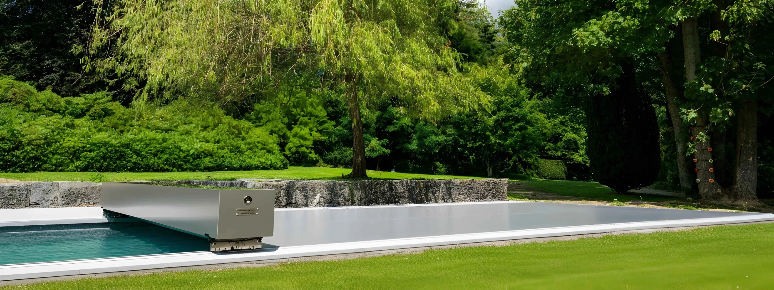 Gray Pool Cover - Coverseal